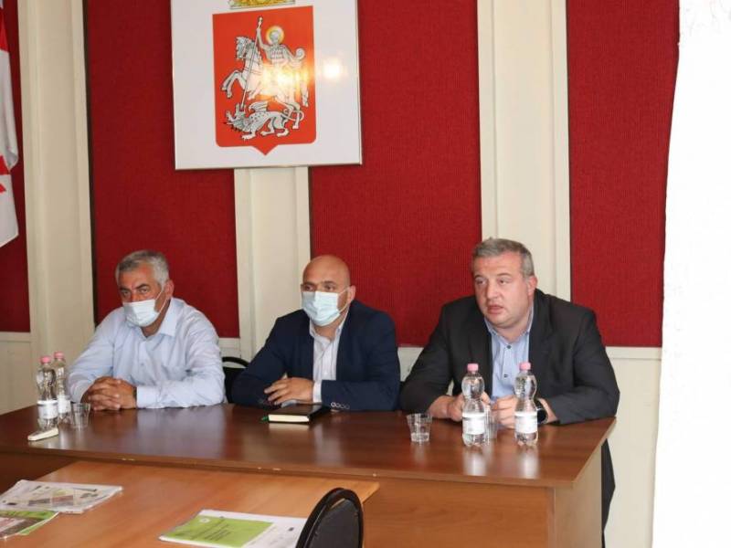 ცაგერის მუნიციპალიტეტში  სოფლის განვითარების სააგენტოს რეგიონებთან ურთიერთობის...